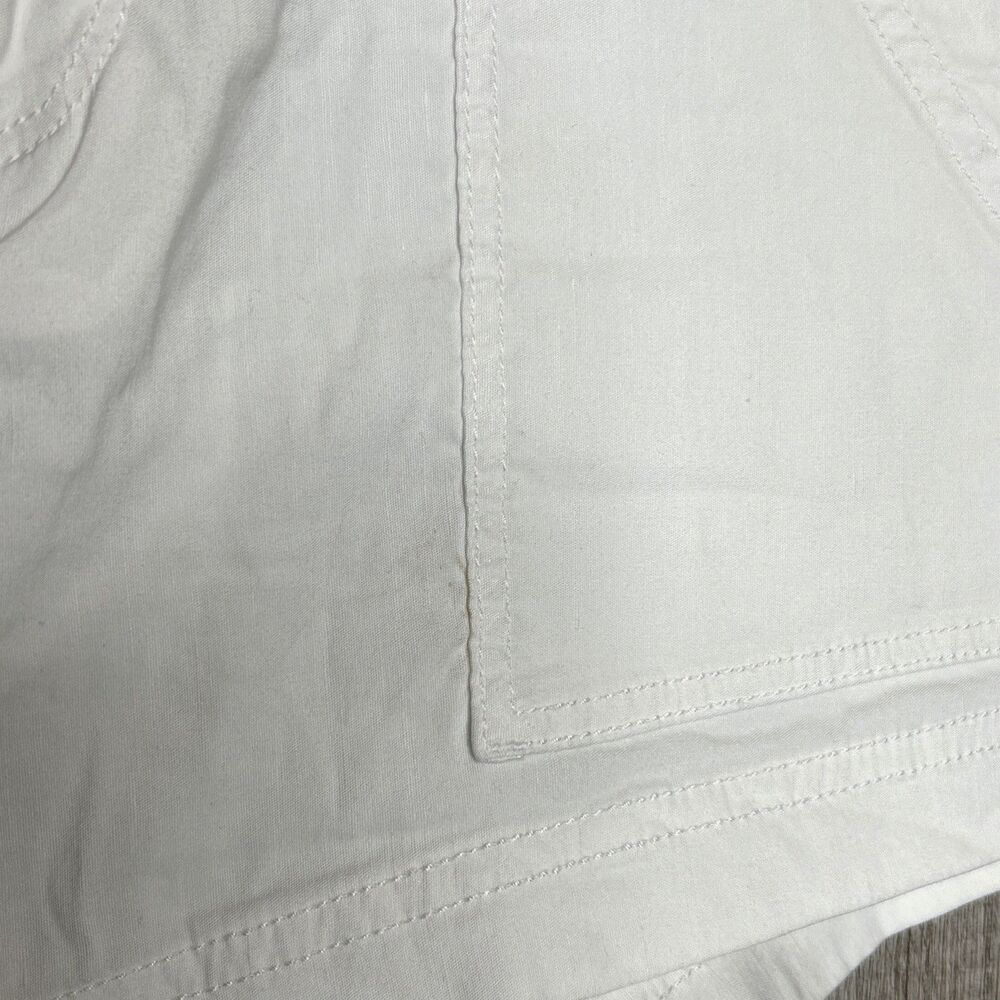 Maeve Shorts Size 8 White Color High Rise Pockets OB1430408 - Picture 8 of 8
